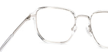 Load image into Gallery viewer, Blue Square Full Rim Unisex Clip-on Eyeglasses by Lenskart Air-228886