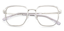 Load image into Gallery viewer, Blue Square Full Rim Unisex Clip-on Eyeglasses by Lenskart Air-228886