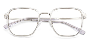 Blue Square Full Rim Unisex Clip-on Eyeglasses by Lenskart Air-228886