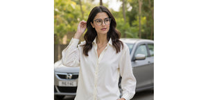 Clear Grey Square Full Rim Unisex Clip-on Eyeglasses by Lenskart Air-228887
