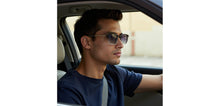 Load image into Gallery viewer, Clear Grey Square Full Rim Unisex Clip-on Eyeglasses by Lenskart Air-228889
