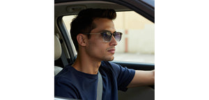 Clear Grey Square Full Rim Unisex Clip-on Eyeglasses by Lenskart Air-228889