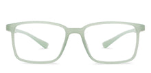 Load image into Gallery viewer, Green Rectangle Full Rim Unisex Eyeglasses by Lenskart BLU Screen Glasses-210080