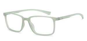 Green Rectangle Full Rim Unisex Eyeglasses by Lenskart BLU Screen Glasses-210080
