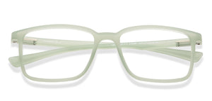 Green Rectangle Full Rim Unisex Eyeglasses by Lenskart BLU Screen Glasses-210080