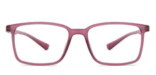 Load image into Gallery viewer, Purple Rectangle Full Rim Unisex Eyeglasses by Lenskart BLU Screen Glasses-210081