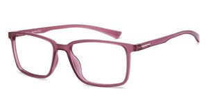 Purple Rectangle Full Rim Unisex Eyeglasses by Lenskart BLU Screen Glasses-210081