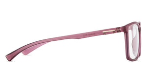 Purple Rectangle Full Rim Unisex Eyeglasses by Lenskart BLU Screen Glasses-210081
