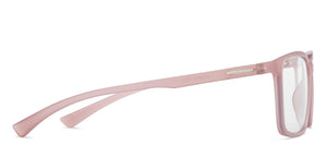 Pink Rectangle Full Rim Unisex Eyeglasses by Lenskart BLU Screen Glasses-210082