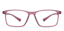 Load image into Gallery viewer, Purple Rectangle Full Rim Unisex Eyeglasses by Lenskart BLU Screen Glasses-210073