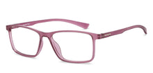 Load image into Gallery viewer, Purple Rectangle Full Rim Unisex Eyeglasses by Lenskart BLU Screen Glasses-210073