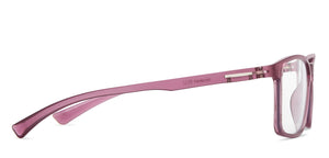 Purple Rectangle Full Rim Unisex Eyeglasses by Lenskart BLU Screen Glasses-210073