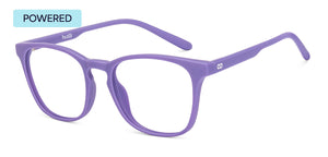 Purple Wayfarer Full Rim Unisex Eyeglasses by Hooper-219070