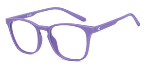 Purple Wayfarer Full Rim Unisex Eyeglasses by Hooper-219070