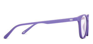 Purple Wayfarer Full Rim Unisex Eyeglasses by Hooper-219070