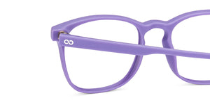 Purple Wayfarer Full Rim Unisex Eyeglasses by Hooper-219070