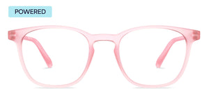 Pink Wayfarer Full Rim Unisex Eyeglasses by Hooper-224782