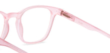 Load image into Gallery viewer, Pink Wayfarer Full Rim Unisex Eyeglasses by Hooper-224782