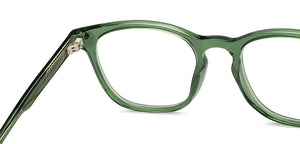 Green Wayfarer Full Rim Unisex Eyeglasses by Lenskart Hustlr Screen Glasses-222931