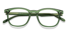Load image into Gallery viewer, Green Wayfarer Full Rim Unisex Eyeglasses by Lenskart Hustlr Screen Glasses-222931