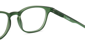 Green Wayfarer Full Rim Unisex Eyeglasses by Lenskart Hustlr-222251