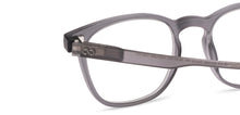 Load image into Gallery viewer, Matte Light Grey Wayfarer Full Rim Unisex Eyeglasses by Lenskart Hustlr-227534