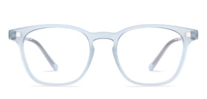 Sky Blue Wayfarer Full Rim Unisex Eyeglasses by Lenskart Hustlr-227535
