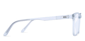 Sky Blue Wayfarer Full Rim Unisex Eyeglasses by Lenskart Hustlr-227535