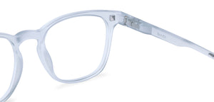 Sky Blue Wayfarer Full Rim Unisex Eyeglasses by Lenskart Hustlr-227535