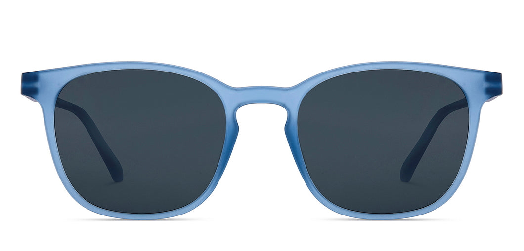 Ocean Blue Wayfarer Full Rim Unisex Sunglasses by Lenskart Hustlr-219264