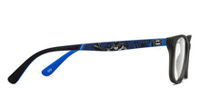 Load image into Gallery viewer, Black Rectangle Full Rim Kids Eyeglasses by Hooper Screen Glasses-212038