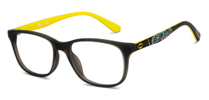 Black Rectangle Full Rim Kids Eyeglasses by Hooper Screen Glasses-212040