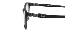 Load image into Gallery viewer, Grey Rectangle Full Rim Kids Eyeglasses by Hooper Screen Glasses-212042
