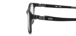 Grey Rectangle Full Rim Kids Eyeglasses by Hooper Screen Glasses-212042