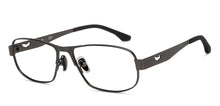 Load image into Gallery viewer, Gunmetal Rectangle Full Rim Unisex Eyeglasses by Lenskart STUDIO-213162