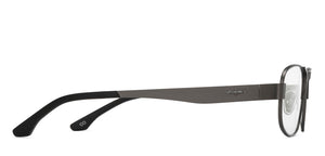 Gunmetal Rectangle Full Rim Unisex Eyeglasses by Lenskart STUDIO-213162
