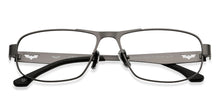 Load image into Gallery viewer, Gunmetal Rectangle Full Rim Unisex Eyeglasses by Lenskart STUDIO-213162
