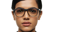 Load image into Gallery viewer, Black Square Full Rim Unisex Eyeglasses by Lenskart STUDIO-213165