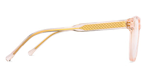 Pink Pentagonal Full Rim Unisex Eyeglasses by Lenskart-217401