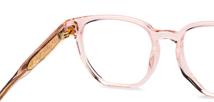 Pink Pentagonal Full Rim Unisex Eyeglasses by Lenskart-217401