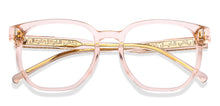 Load image into Gallery viewer, Pink Pentagonal Full Rim Unisex Eyeglasses by Lenskart-217401