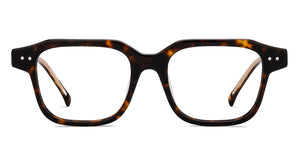 Tortoise Square Full Rim Unisex Eyeglasses by Lenskart-217403