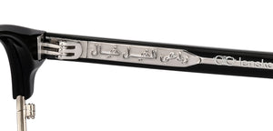 Black Square Full Rim Unisex Eyeglasses by Lenskart-217407