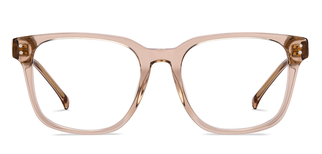 Brown Square Full Rim Unisex Eyeglasses by Lenskart-217409