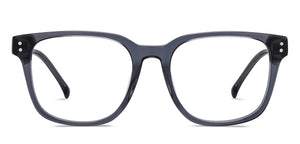 Grey Square Full Rim Unisex Eyeglasses by Lenskart-217410