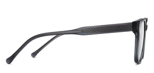 Grey Square Full Rim Unisex Eyeglasses by Lenskart-217410
