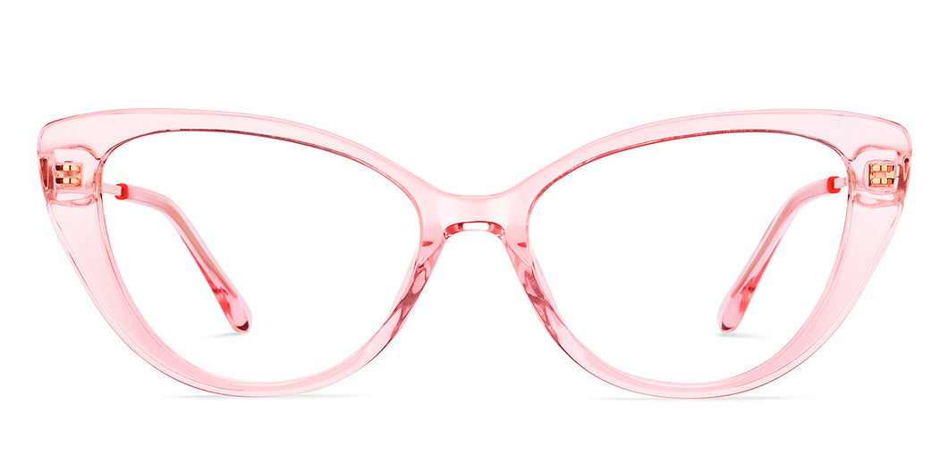 Pink Cat Eye Full Rim Women Eyeglasses by Lenskart-219916