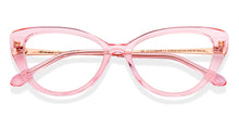 Load image into Gallery viewer, Pink Cat Eye Full Rim Women Eyeglasses by Lenskart-219916