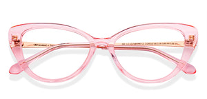 Pink Cat Eye Full Rim Women Eyeglasses by Lenskart-219916