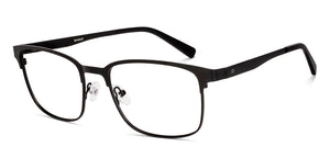 Black Rectangle Full Rim Men Eyeglasses by Lenskart-223059